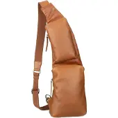 The Chesterfield Brand sac à épaule bandoulière Logan Sling Bag Cognac brun