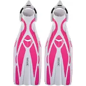 Seac Sub F1 S Diving Fins Blanc,Rose EU 43-45
