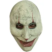 Ghoulish Killer Clown Mask Beige