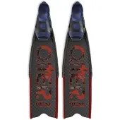OMER Stingray Dual Carbon Small Spearfishing Fins Noir EU 35-36