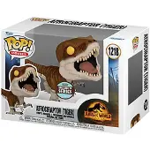 Funko POP! Jurassic World Atrociraptor Tiger Special Figure Doré Enfants