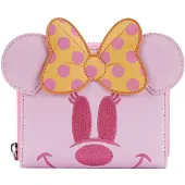 Loungefly Disney By Ghost Minnie Glow In The Dark Wallet Rose
