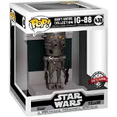 Funko POP! Star Wars Deluxe Bounty Hunters Ig-88 Exclusive Figure Marron Enfants