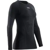 X-Bionic Symbio Merino Long Sleeve Base Layer Noir L Femme