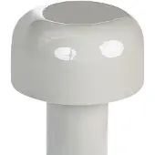 Beliani Lampe à poser sans fil Led Besos avec variateur métal gris Lumarko !