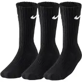 Nike Value Cushion Crew Socks 3 Pairs Noir EU 34-38 Homme