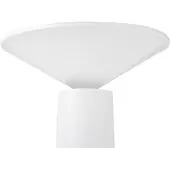 Beliani Led Levira Lampe à poser sans fil avec variateur métal blanc Lumarko !