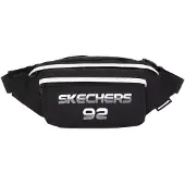 SKECHERS Unisexe, Sac banane, Downtown Gürteltasche Schwarz, Noir