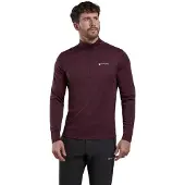 Montane Dart Half Zip Long Sleeve T-shirt Violet L Homme