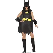 Guirca Night Heroine Woman Costume Noir S