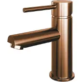 Brauer Copper Edition Robinet lavabo modèle bas poignée standard ColdStart Cuivre brossé PVD 5-GK-001