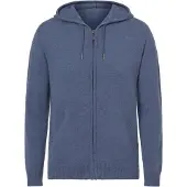 CASH-MERE.CH Vestes en maille bleu-gris