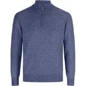 CASH-MERE.CH Pull-over bleu denim