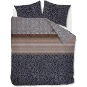 Beddinghouse Ensemble de housse de couette en satin de coton Feis 220TC - avec taies d'oreiller