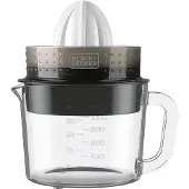 Black & Decker BXCJ30E Centrifugeuse 30 W Noir, Transparent