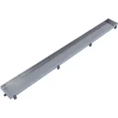 FortiFura Saniclass diffuseur de carreaux 60cm acier inoxydable Grid-A02S-60-SSR