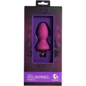 Rocks off ROCKS-OFF Ass-Berry - Plug Anal Vibrant, 7 Modes de Vibrations, Framboise