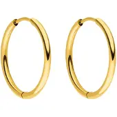 Purelei Boucles d'oreilles 'Sleeky' or