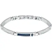 Maserati Jm423avd 18.5+3 Cm Bracelet Argenté Homme