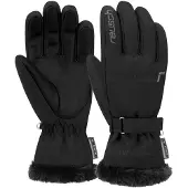 Reusch - Gants de ski - Luna R-TEX XT Black pour Femme en Cuir - Taille 7.5 - Noir