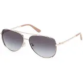 GUESS Gu00193 Woman Sunglasses Doré Femme