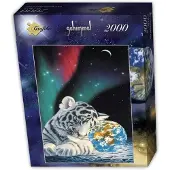 Grafika Puzzle Schim Schimmel - Earth Light - 2000 pièces