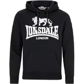 Lonsdale Sweat-shirt 'Gosports 2' noir / blanc