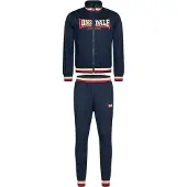 Lonsdale Survêtement 'Poolewe' beige clair / bleu marine / canneberge