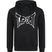 TAPOUT Sweat-shirt noir / blanc
