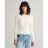 Gant Pull-over écru / bleu marine / gris clair / rouge feu