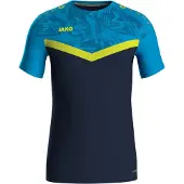 Jako T-Shirt fonctionnel bleu / bleu foncé / jaune