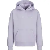 Jack & Jones Sweat 'JJEStar' lavande / blanc