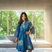 Kayori Kimono Kayori Lya Bleu-M