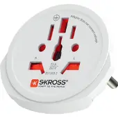Skross 1103165 Adaptateur de voyage Pro Light World