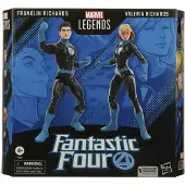 Hasbro Fantastic Four Legends Series Franklin Richards Y Valeria Richards Figure Bleu Enfants