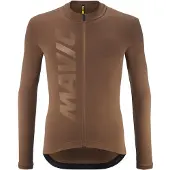 Mavic Aksium Thermo Long Sleeve Jersey Marron M Homme