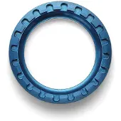 Garbaruk Crankset Lock Ring Argenté