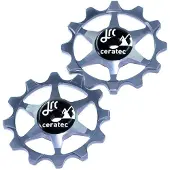 JRC Components Jeu De Galets De Dérailleur De Vélo Narrow Wide Ceramic