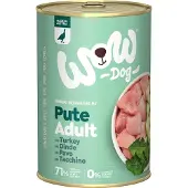 Wow 6x 400g Adult dinde nourriture pour chien humide