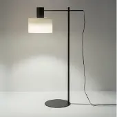 Estiluz Cyls Lampe de Sol avec Abat-jour Metallic Base
