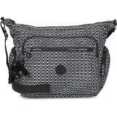 Kipling Sac à bandoulière 'GABBIE' noir / blanc