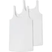 Schiesser Maillot de corps blanc