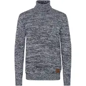 !Solid Pull-over 'Philaremo' bleu chiné