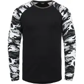 !Solid T-Shirt 'Cajus' gris / noir / blanc