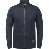 !Solid Vestes en maille 'Tristan' bleu foncé