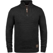 !Solid Pull-over 'Tommy' noir