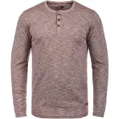 !Solid T-Shirt 'Migos' rouge / rouge chiné