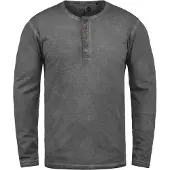 !Solid T-Shirt 'Timur' marron / gris