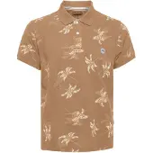 Blend T-Shirt crème / noisette / olive