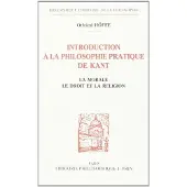 Vrin Introduction à la philosophie pratique de Kant